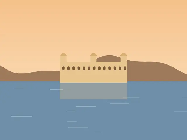 Jal Mahal floating on Man Sagar Lake