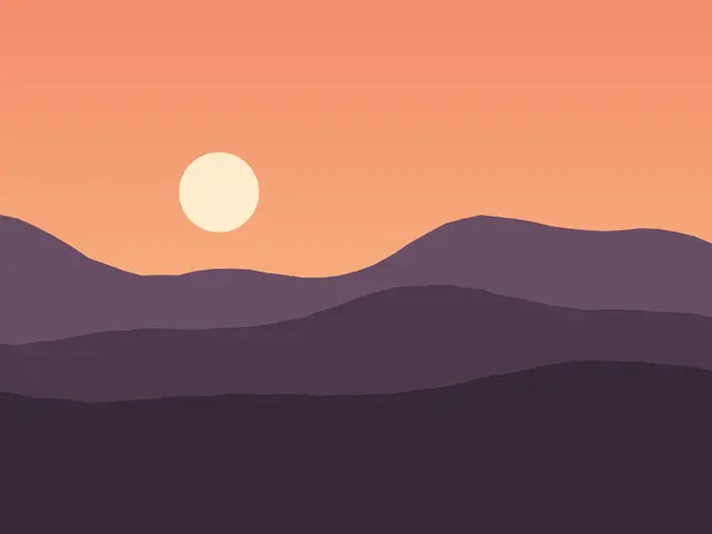 Sunset at Louisa Point