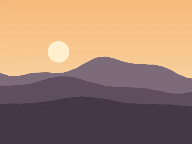 Sunrise from the ridge